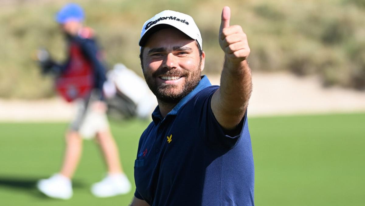 Golfer Romain Langasque